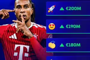将迎上涨！德转预热奥利塞身价：最高2亿欧，最低1.75亿欧
